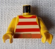 LEGO 973p31c01Pirates Pirat Tors Paski