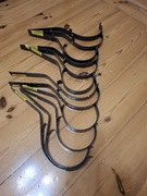 Haki rynnowe 125 mm, grafit 12 sztuk z demontażu