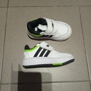 Buty Buciki Dziecięce ADIDAS 23 Białe na rzepy