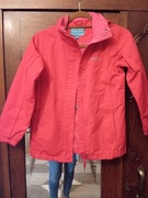 Kurtka nieprzemakalna z kapturem Regatta fuksjowa 9-10 lat