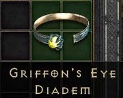 Diablo 2 D2R Oko Gryfa Griffon PS4 PS5 LADDER S12