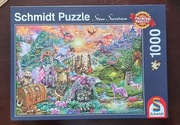 Puzzle 1000 el. , Schmidt , " Zaczarowana kraina smoków "