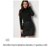 Spódnica czarna 40 L