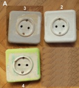 Stare gniazdka z czasów PRL