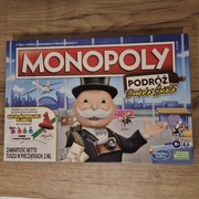 Gra MONOPOLY PODRÓŻ DOOKOŁA ŚWIATA HASBRO POLSKA WERSJA