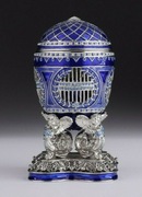 Duże Jajko Jeździec na koniu Kolekcja Keren Kopal Faberge LIMITOWANE