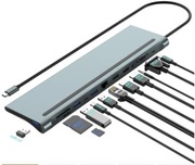 Stacja dokująca USB-C 2x HDMI i portami USB – do MacBook, Dell, HP, Lenovo