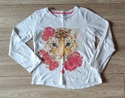 Bawełniana bluzka dla dziewczynki, długi rękaw, r. 116