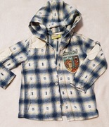 Super koszula SCOOBY DOO skórzane wstawki 98