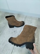 Botki skórzane Andrè Nowe 