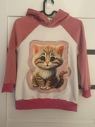 Bluza z kotkiem r 122