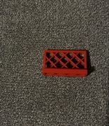 LEGO 3185 Czerwony płotek 1x4x2 barier 318521 1szt