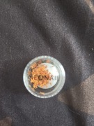 Neonail. Ozdoba do paznokci kwiaty pomarańczowe 