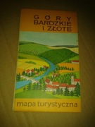 Góry Bardzkie i Złote PPWK Stara mapa 
