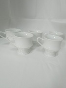 5 x Filiżanka do kawy typ 2 Villeroy & Boch Gallo Leonardo biała porcelana