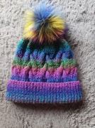 Czapka zimowa z pomponem 