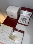 Zegarek Cartier Skeleton Iced out