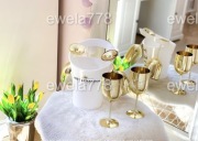 ZESTAW 4 kieliszki kieliszek Moet cooler wiaderko