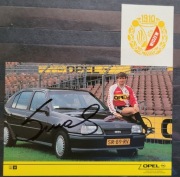 Zdjęcie z oryginalnym autografem Włodzimierz Smolarek + zdjęcie drużyny