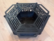 Palenisko ogrodowe stalowe 4 mm – masywne, sześciokątne + GRATISY