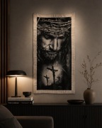 Obraz haftowany ręcznie haft krzyżykowy 40x80