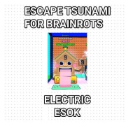 Roblox Escape Tsunami For Brainrots Electric Esok 5.3QN/s