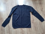 Sweter Carry granatowy, stójka - rozm. L, stan dobry