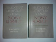 Nowy Korbut tom 2,3 - Piśmiennictwo Staropolskie A-Ż (komplet)