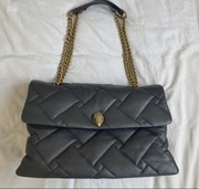Kurt Geiger Kensington XXL torba torebka bardzo duza skóra metalowy łańcuch