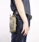 TAKTYCZNE Etui na Okulary MORO - MOCNE z Karabińczykiem turystyczne molle