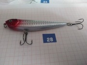 Wobler bez steru z grzechotka  