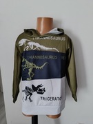 Modna bluza aplikacja 3 D Dinozaury 