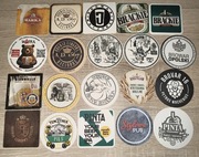 20 podkładek wafli pod piwo TENCZYNEK SOWIDUCH GRODZKI PINTA BIERHALEi inne