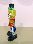Murano recznie formowana figurka Klauna - lata 60te XX wieku