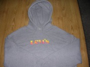 LEVIS Bluza  Szary Relaxed Fit roz.L