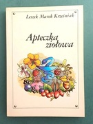 Apteczka ziołowa L. Krześniak 1988 zioła leczenie vintage stara retro Prl