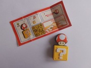 KINDER Super Mario grzybek + karteczka 