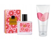 Avon LOV U dla Niej 30 ml.+ balsam + próbki