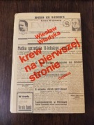 Krew na pierwszej stronie - Wiesław Władyka