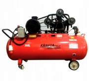 Kompresor olejowy. Sprężarka 300L 400V 3 tłoki, separator. nowy model