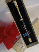 Markowy Zestaw Prezentowy- Pióro czarne - Japoński motyw