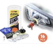 Zestaw do regeneracji reflektorów AutoShinePro + pasta + pad + papiery