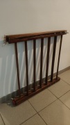 Bramka barierka ochronna na schody dzieci psa drewno 70-111x68 cm regulacja