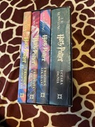 Zestaw Książek w Pudełku Harry Potter Tomy 1-4 wydania 2000 J. K. Rowling