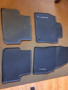 Orginalne Dywaniki gumowe Skoda Fabia 4 