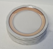 Zestaw 6 Talerzy Talerzyków Deserowych Wałbrzych Talerze