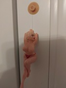 ZAWIESZKA "GOŁA BABA" AUTO PRL FIAT, FSO ,POLONEZ,OZDOBA  NA LUSTERKO 