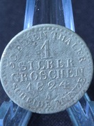 1 silber groschen 1824 Prusy
