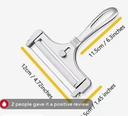 Nóż do krojenia sera szwajcarskiego. 