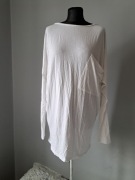 Szachownica bluzka 36/38 S/M biała wiskoza